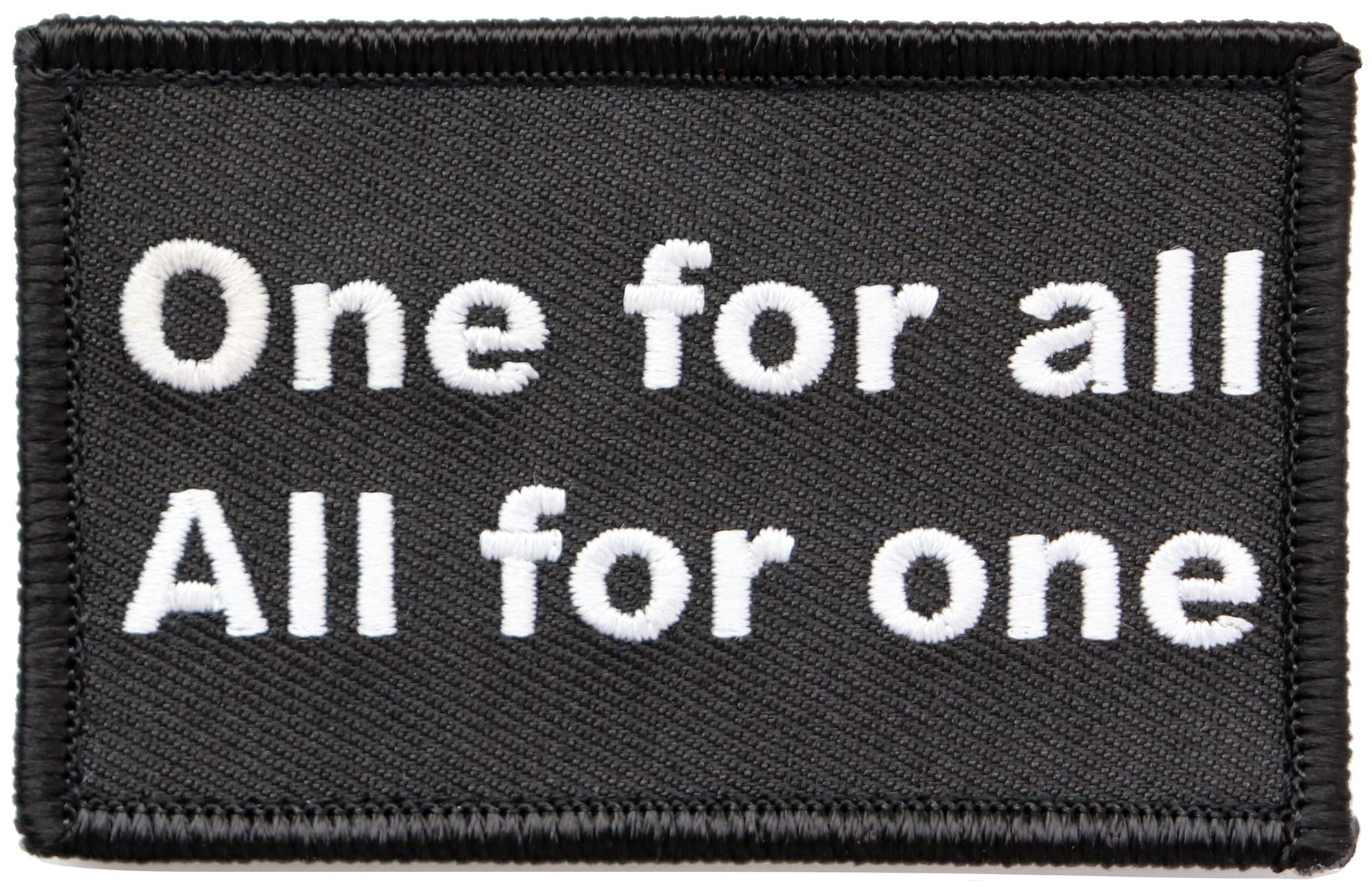 Amazon.co.jp: ワッペン One for all All for one 一人はみんなのため