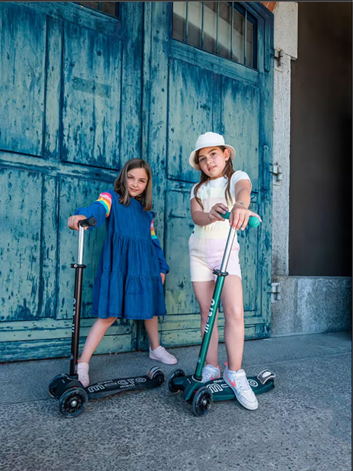 Micro, Maxi Micro Deluxe LED, 3-Rad-Kinderroller, 5–12 Jahre