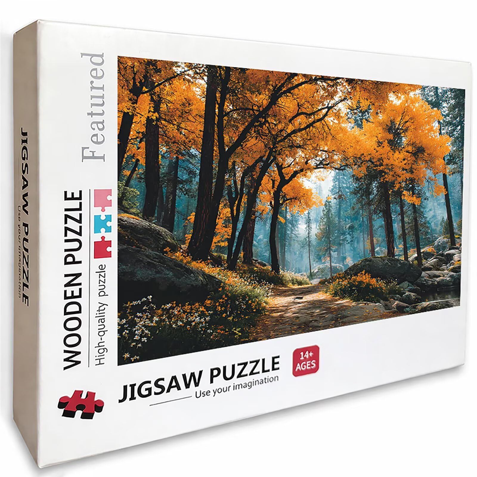Puzzle 3000 elementów dla dorosłych, krajobraz, drewniane puzzle, 122 x 81 cm, części ściśle do siebie pasują, dla mężczyzn, kobiet, starszych seniorów, dekompresji, letnia dekoracja ścienna, prezenty
