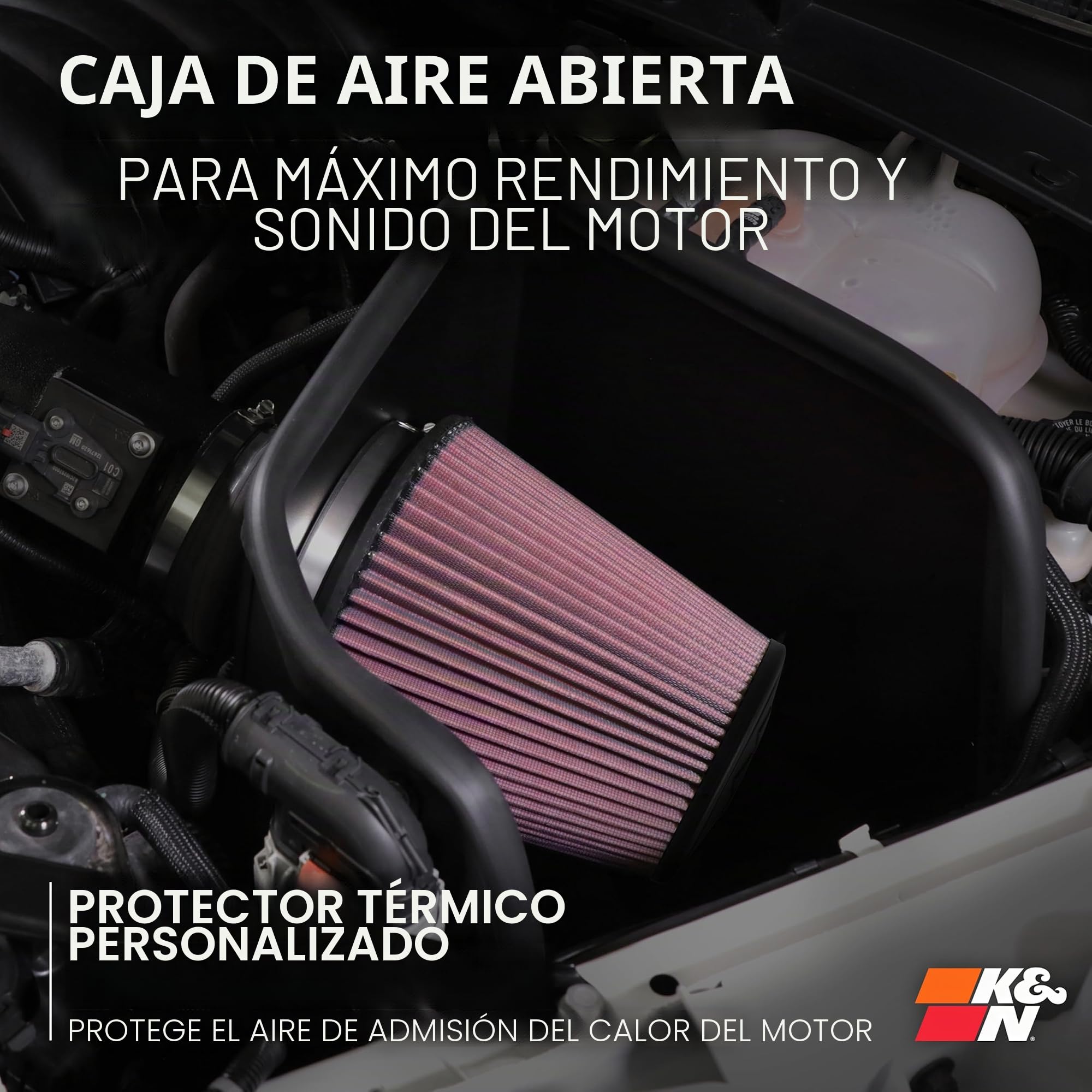 K&N 69-9756TFK Kit de Admisión de rendimiento Coche
