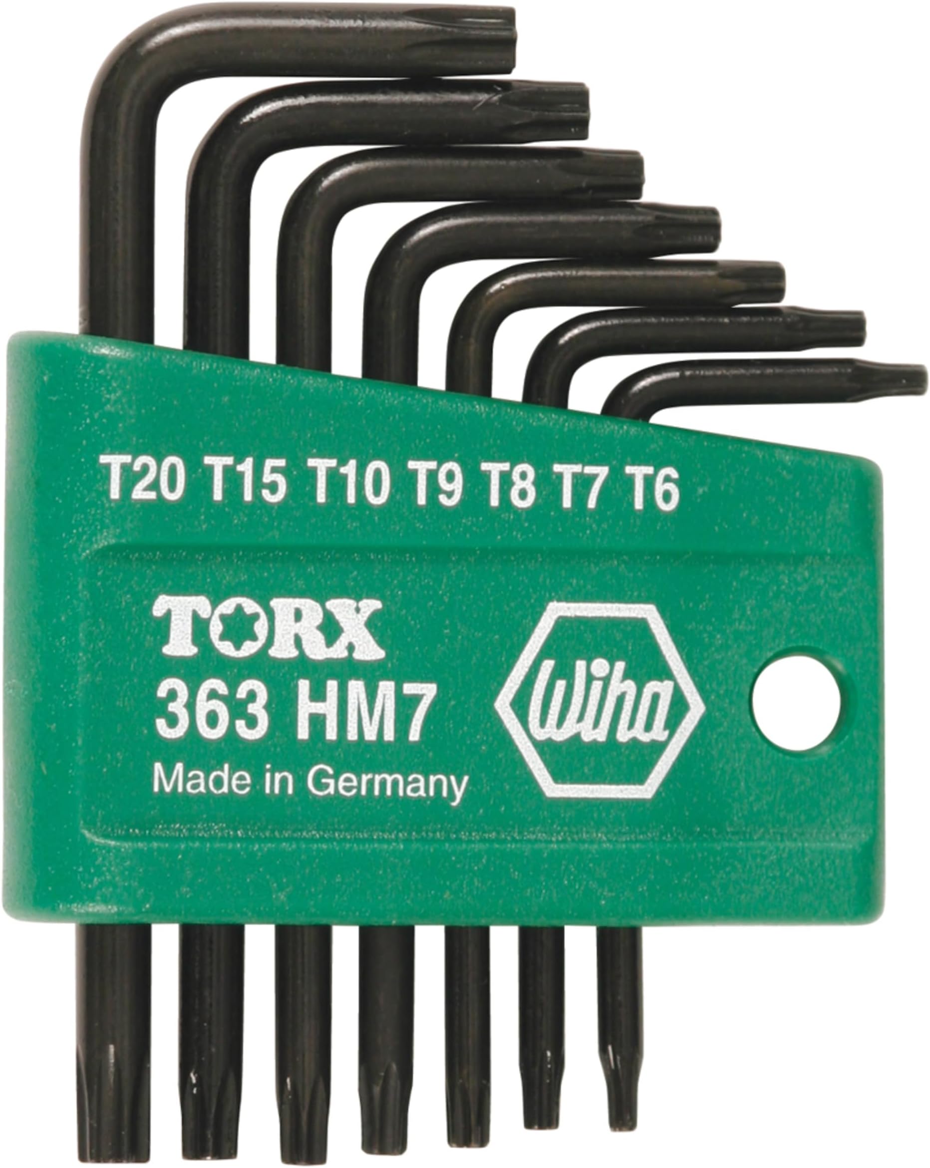 WIHA 36392 Torx L-Key 7 Piece Set T6-T20