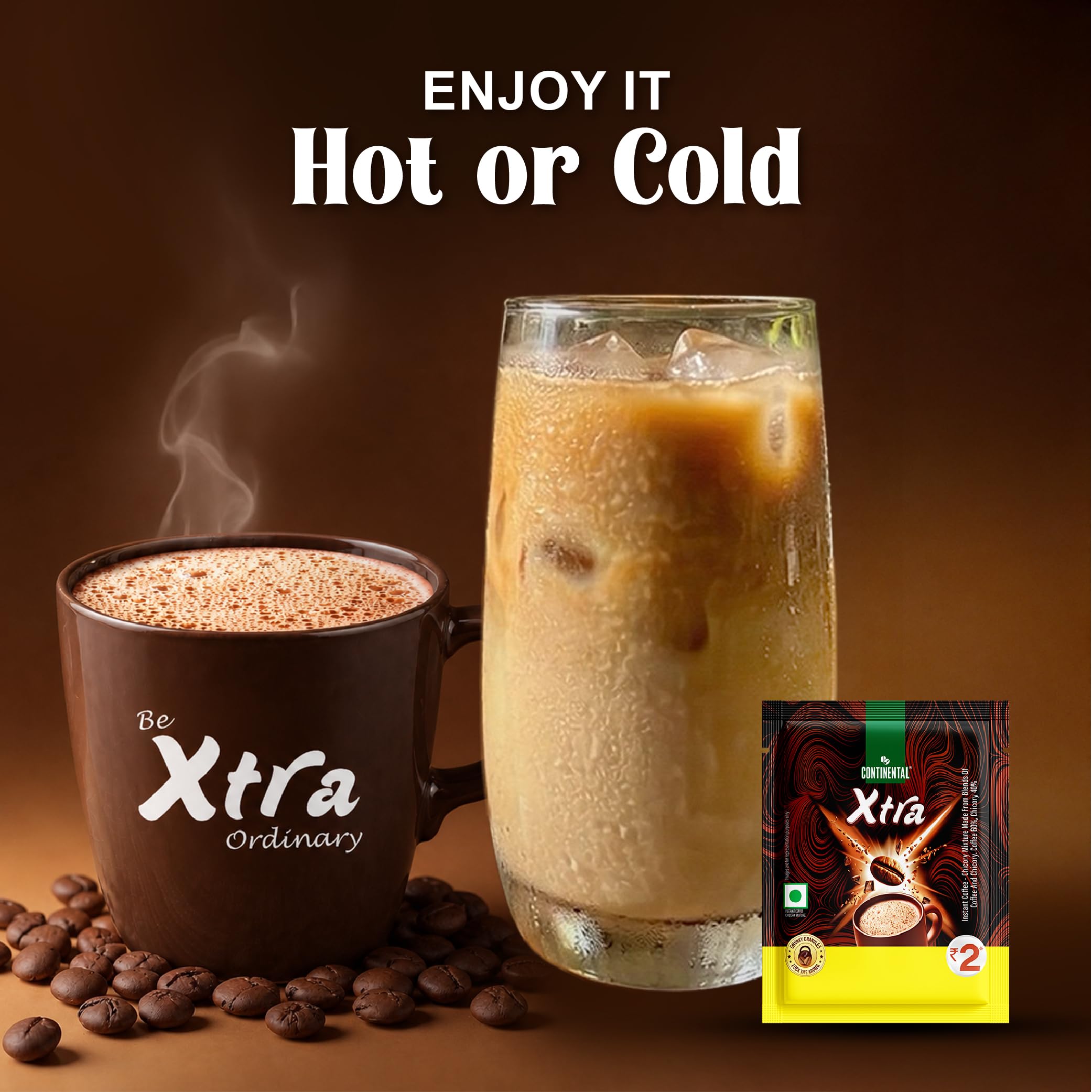 Continental Xtra Instant Coffee Sachets | 144 Sachets |‎ 70