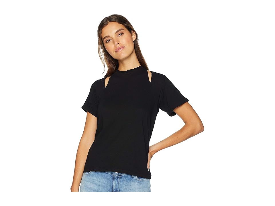 

Joe's Jeans Carlisia Tee (Black) Women's T Shirt