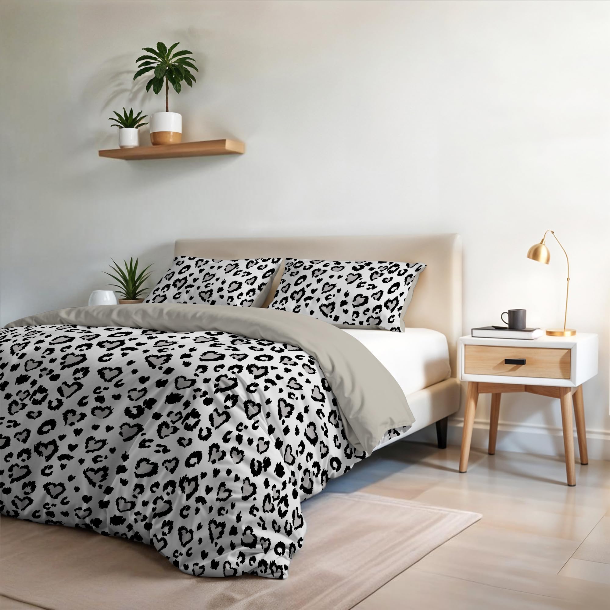 Italian Bed Linen Duvet Cover Fashion, Ingrid, Double