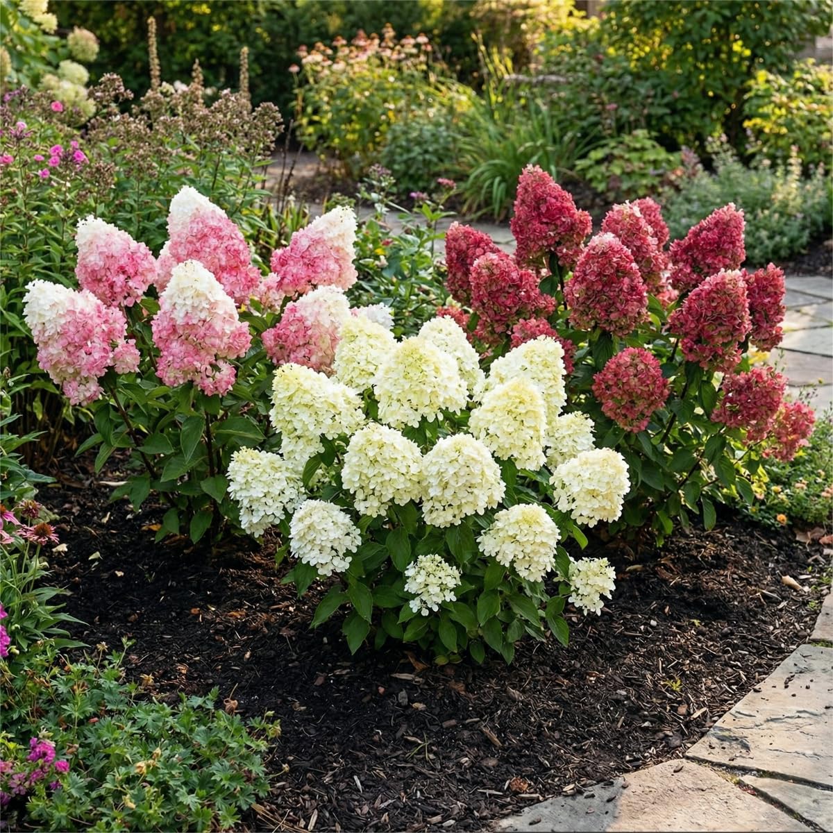 Hortensien Winterhart Paniculata Collection (3 Pflanzen)