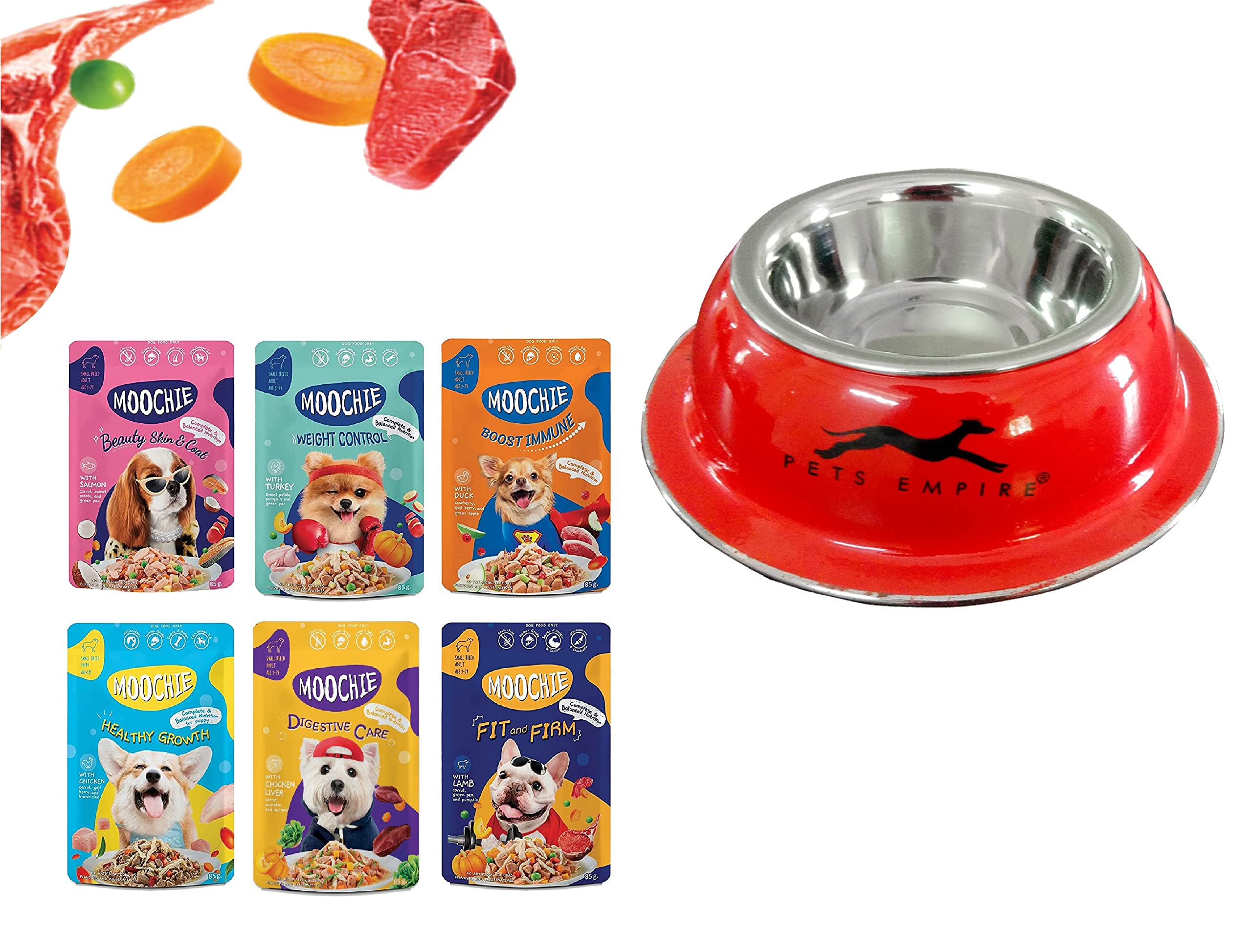 Cat Food by MOOCHIE, 8oz Pouches, Pack of 2 (7) (B0BRNKZBJW) Amazon Price History, Amazon Price Tracker