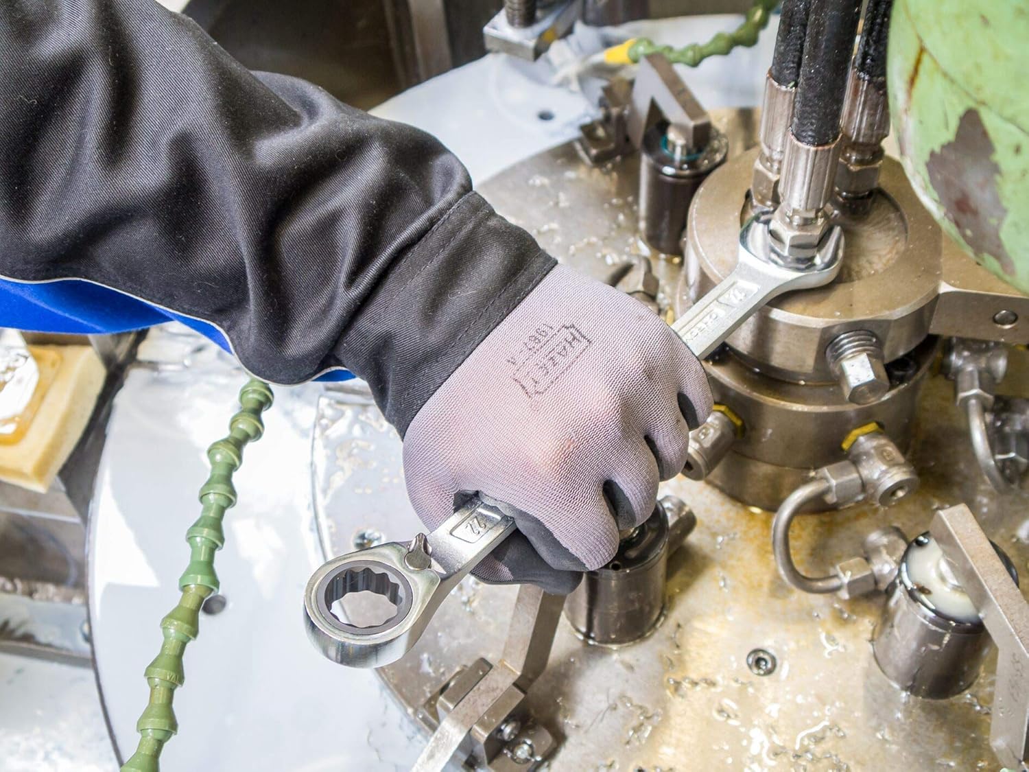 Lowest Price Hazet 163-366/18 Ratcheting combination wrench set