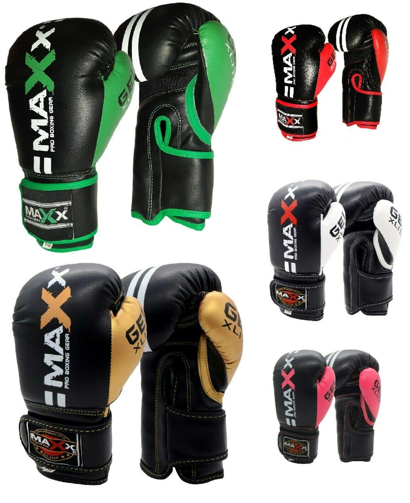 Buy Maxx 2lines Kids Junior Boxing Gloves Sparring Glove Competition