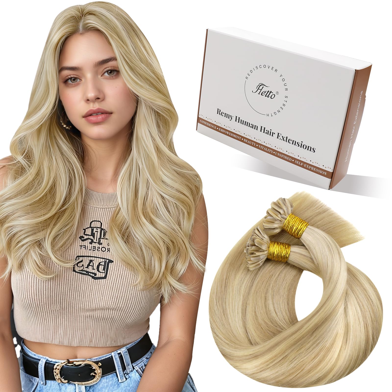 Hetto Echthaar Extensions Remy