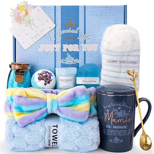 Cadeau Mamie - 12 Pcs Mamie Tasse Coffret Cadeau Fete