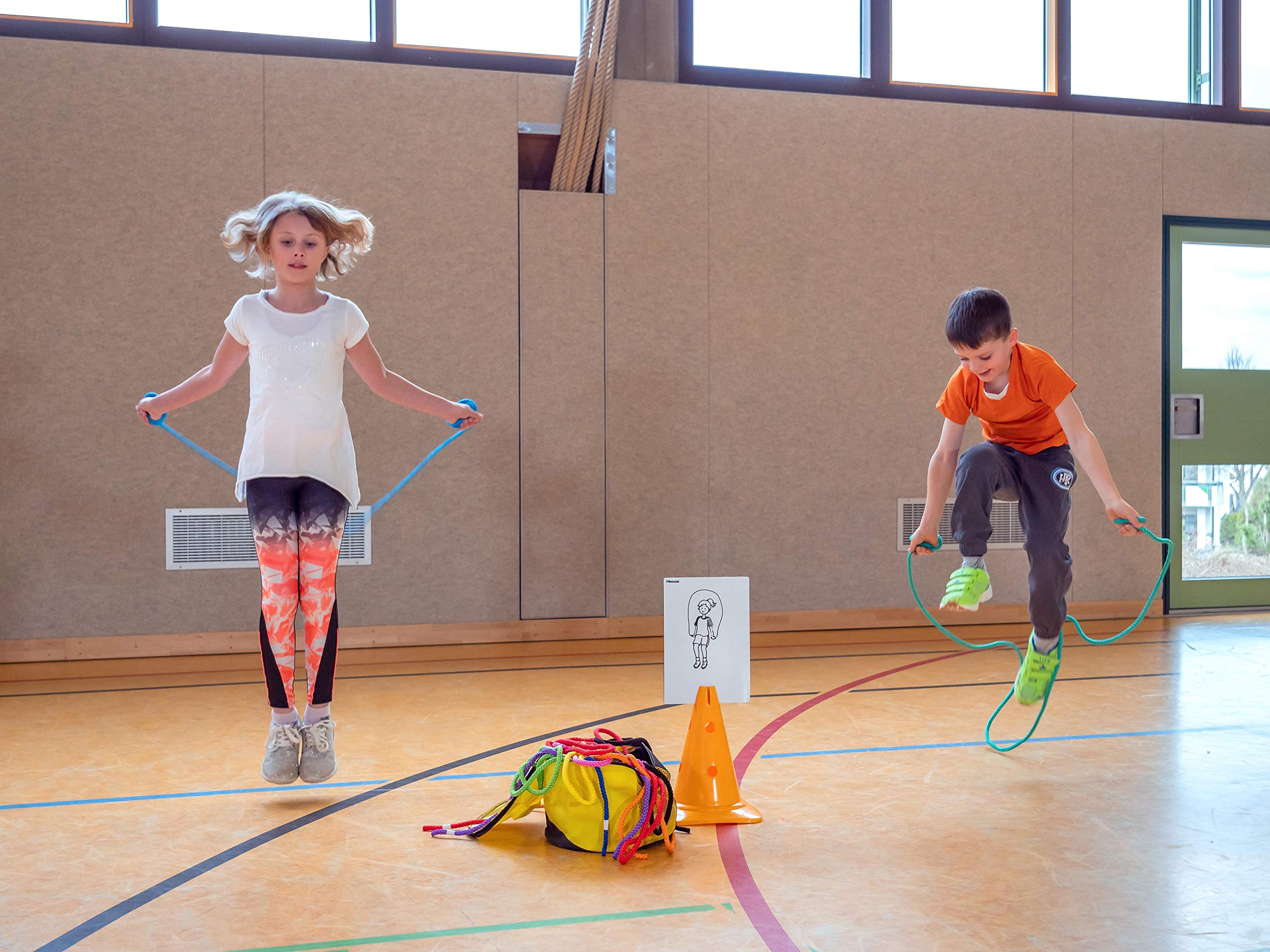 Betzold Springseile-Set – 20 Hüpfseile à 3 m