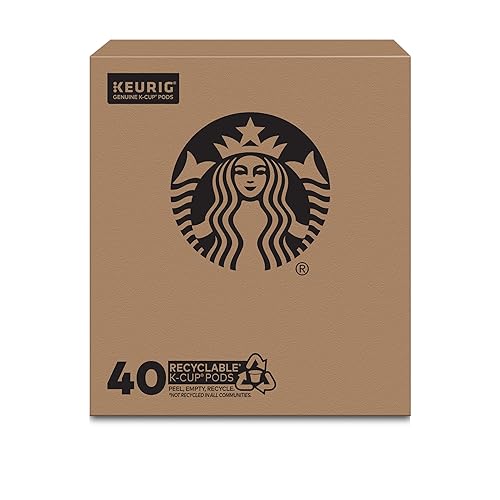Vista 100 de Starbucks Cápsulas de café K-Cup - Paquete variado de tostado medio y oscuro, 100% arábica, 6 cajas (60 cápsulas en total)