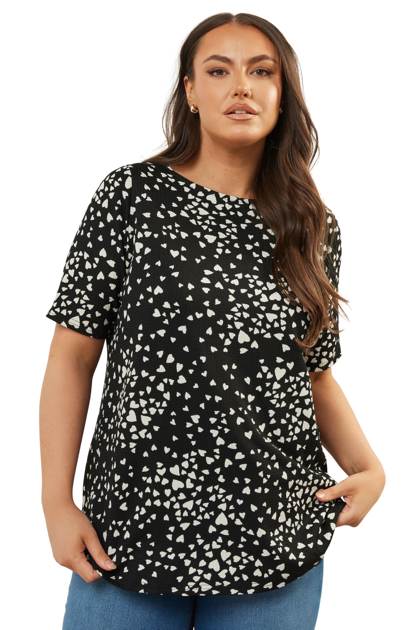 Yours - Women's - Textured Top - Black