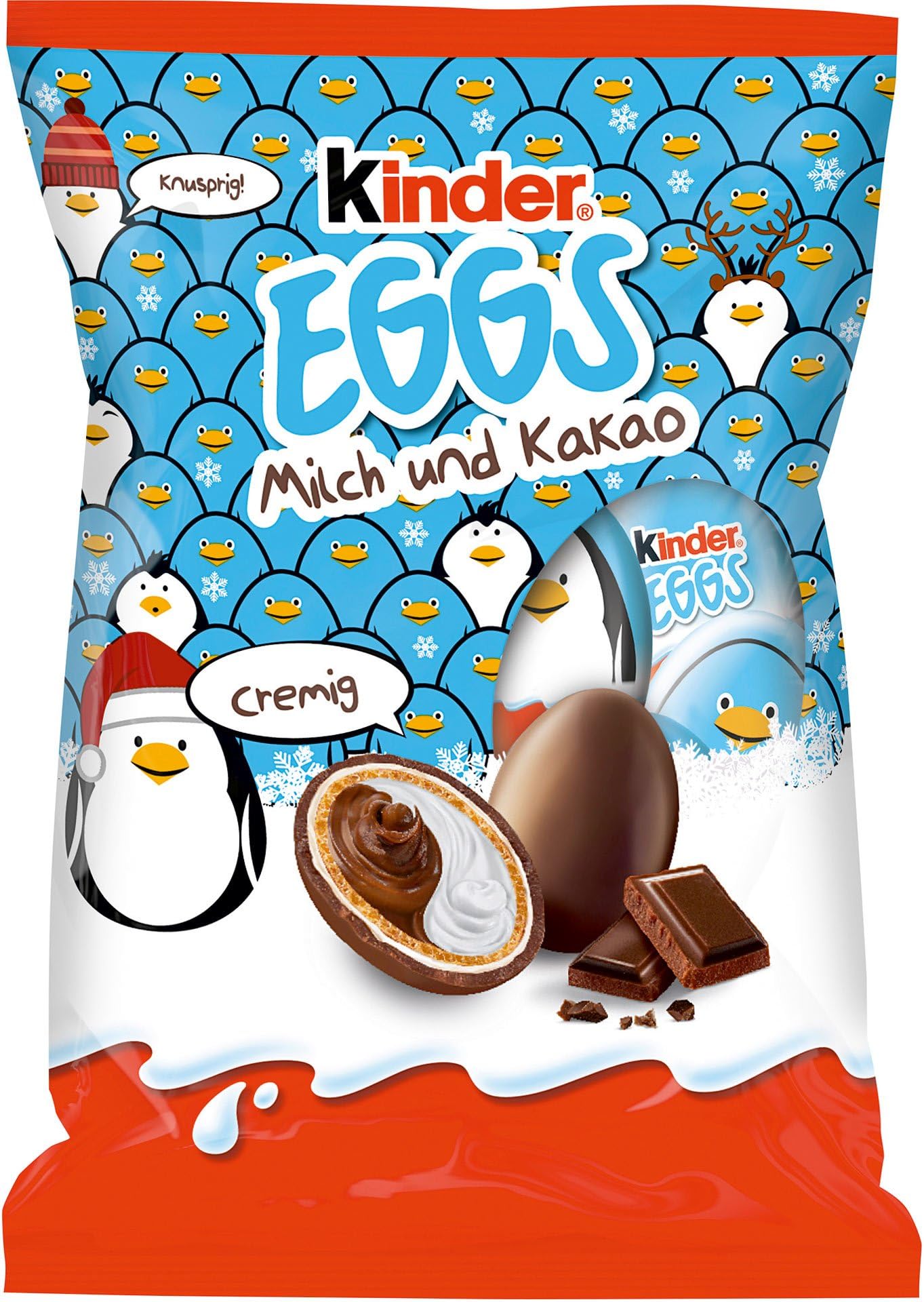 Kinder Kinder Eggs Milch und Kakao 80g