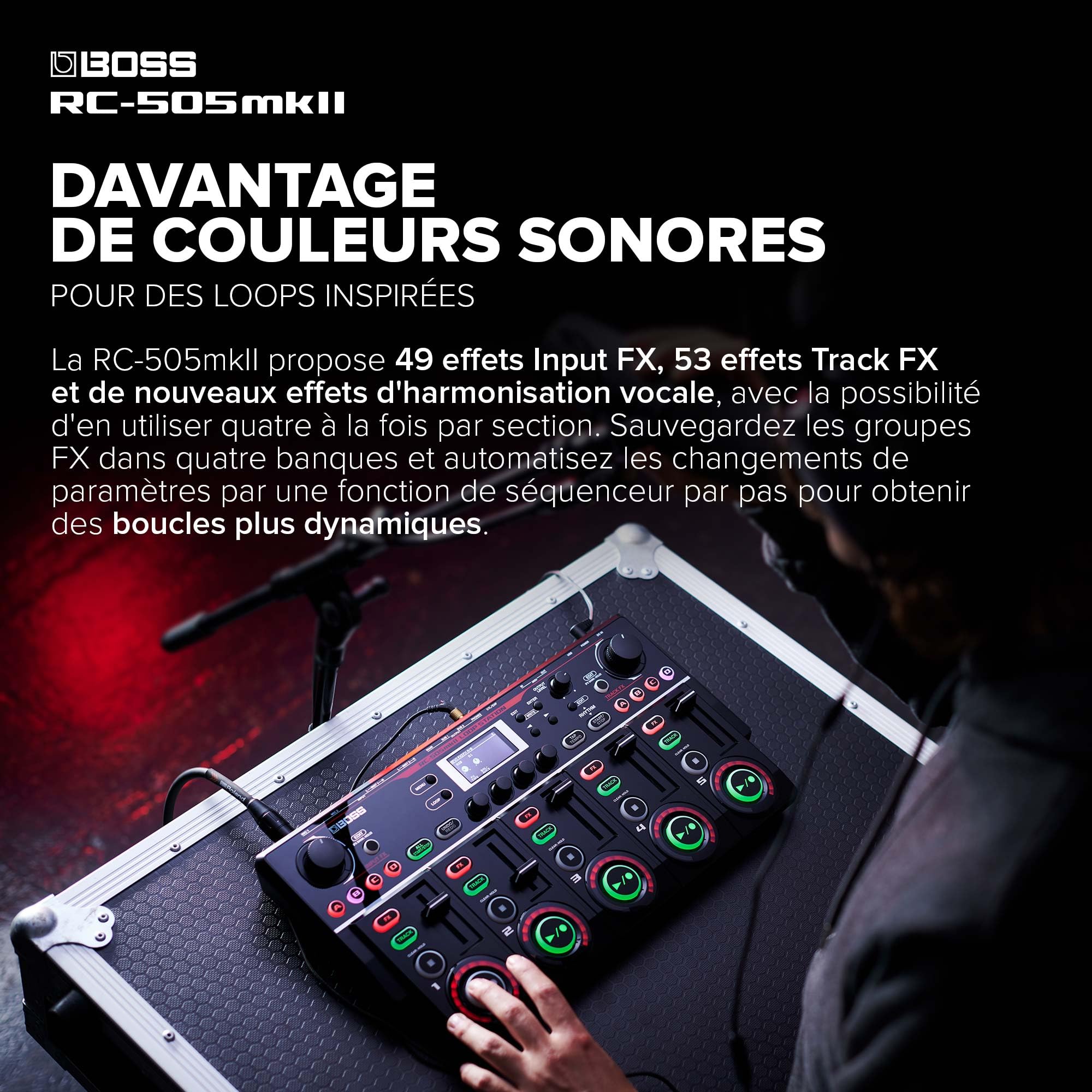 BOSS RC505mkll LoopSTATION ループステーション Boss RC-505 mkII Loop Station pédale d'effet looper | Bax Music