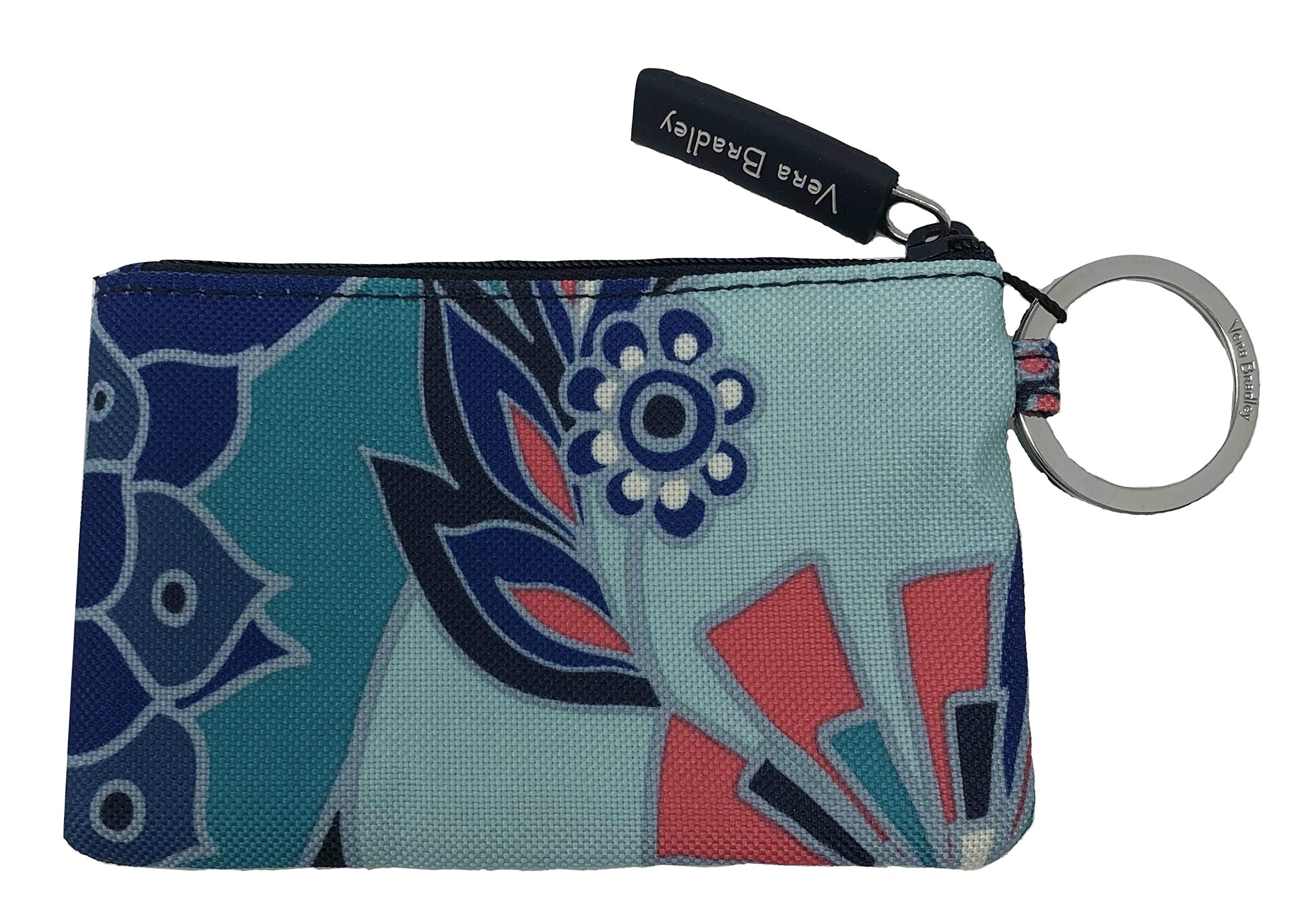 Vera Bradley Women's Lighten Up Zip ID Case (Lotus Flower Swirl)