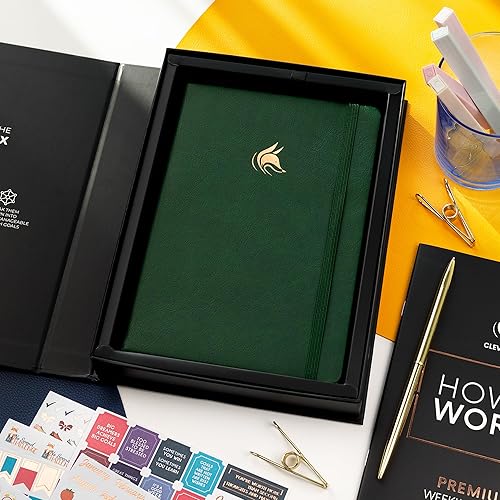 Miniatura 7 de Clever Fox - Agenda edición de alta calidad, semanal y mensual para aumentar tu productividad, gestionar el tiempo y alcanzar tus objetivos, sin