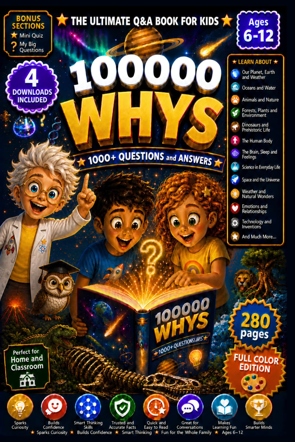 100000 Whys Book: 1,000+ Questions and Answers