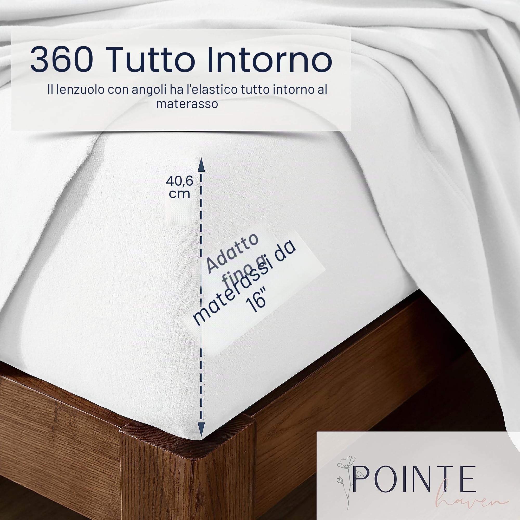 pointehaven Flanella CKG-Snow-Flakes Pesante Stampato Flanella 100% Cotone Set di Lenzuola, Fiocchi di Neve, Cal King