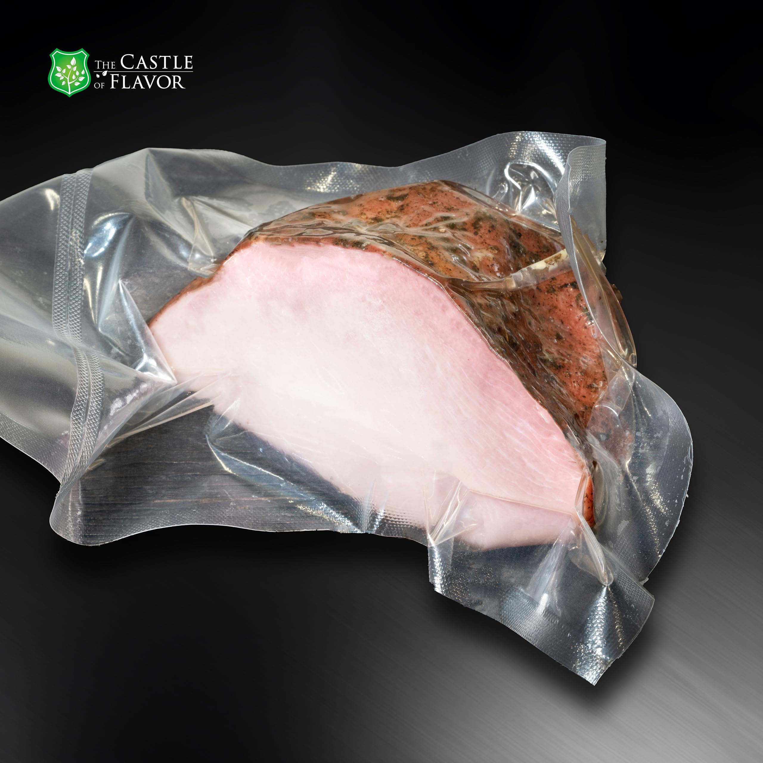 Geräucherter Schinken - traditionell geräuchert und mit Kräutern verfeinert- Wurstwaren 2x350g - Trockenwurst - Rohwurst - Dauerwurst am Stück - Trockenfleisch - getrocknete Wurst Snack