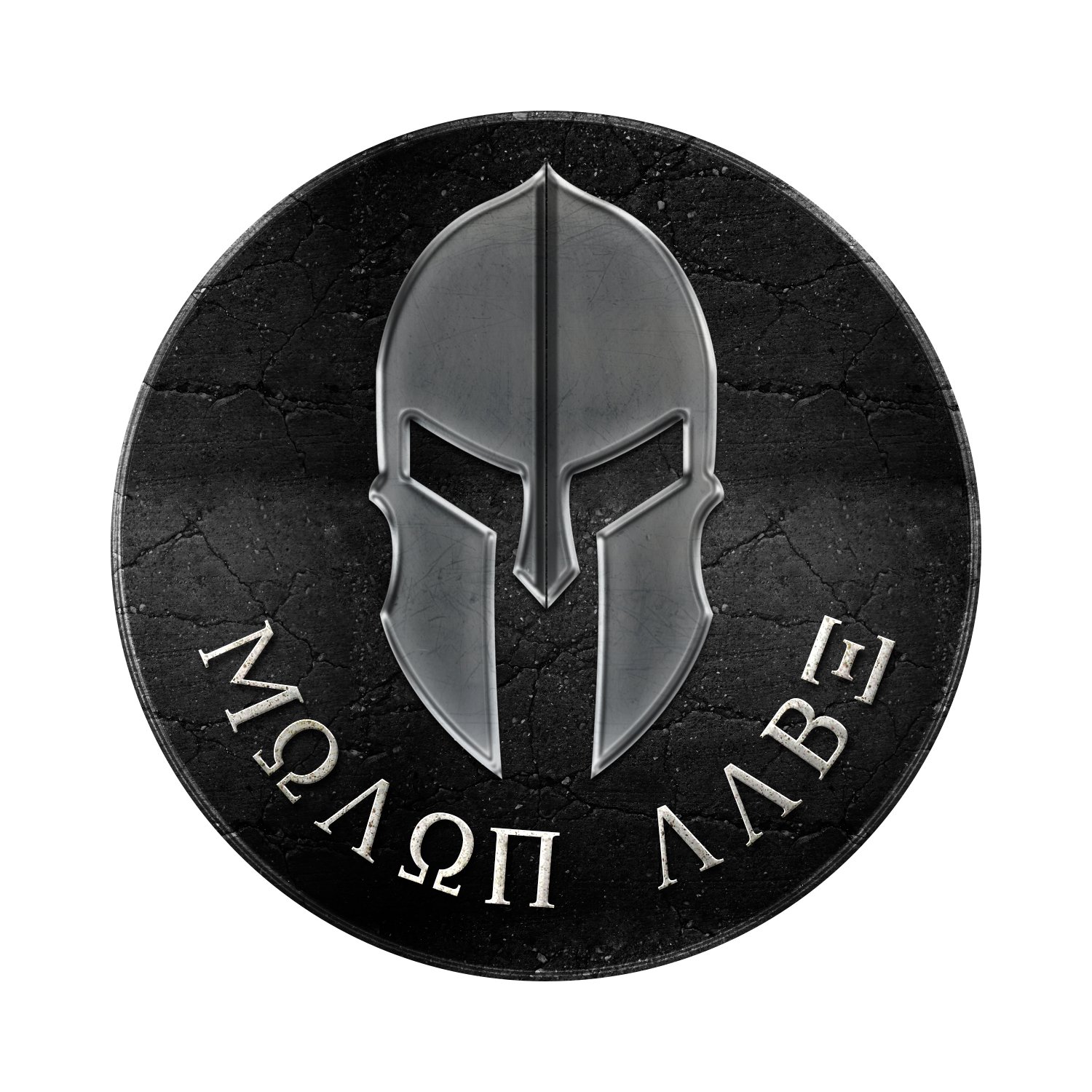 Bargain Max Decals Spartan Helmet Molon Labe Come and Take Them Window Laptop Car Sticker 5.5"