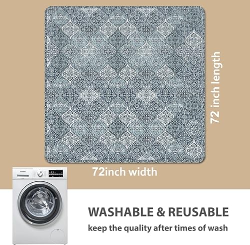 Miniatura 95 de nunubaby Almohadillas lavables para orina de perros, elegante, antideslizante, a prueba de fugas, reutilizable, ultraabsorbente, para jaulas y