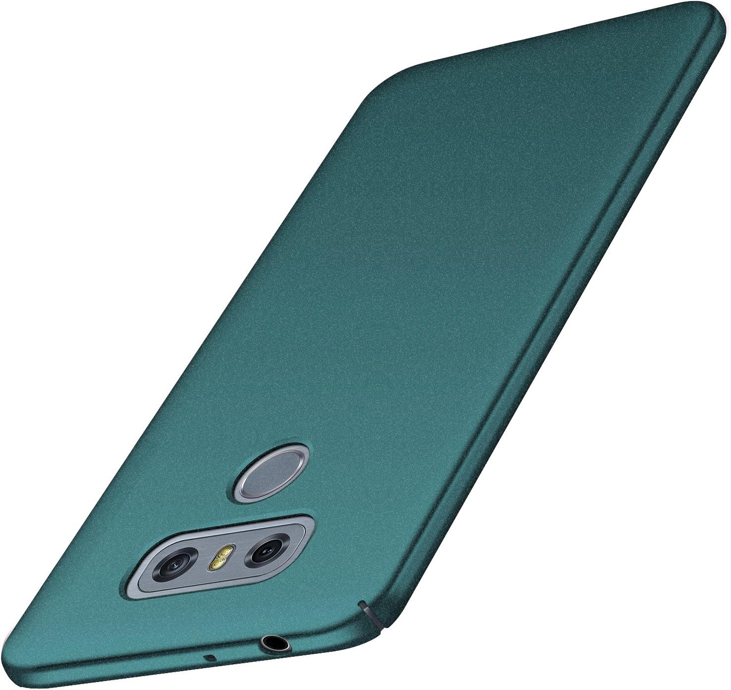 Compatible for LG G6 Case [Colorful Series] [Ultra-Thin] [Anti-Drop] Premium Material Slim Full Protection Cover for LG G6 (Gravel Green)