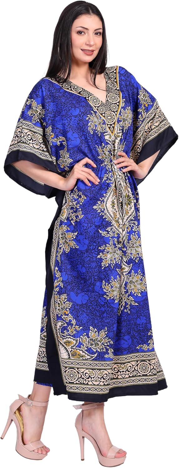 Kaftan Dresses for Women – Plus Size Maxi Beach Dress, Evening Dress, Swimsuit Cover-ups, Long Tunic Caftan, Moo Moos Kimono