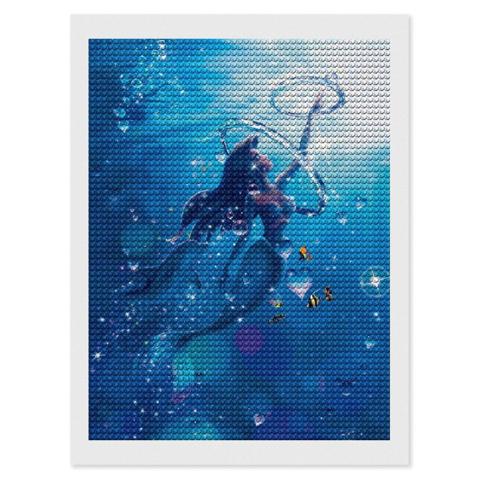 Amazon | ダイヤモンドアート アリエル (2) ダイヤモンド絵画 5D