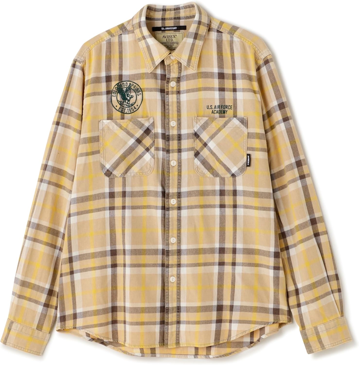 Amazon.co.jp: [Avirex] [アヴィレックス] FADE CHECK SHIRT 