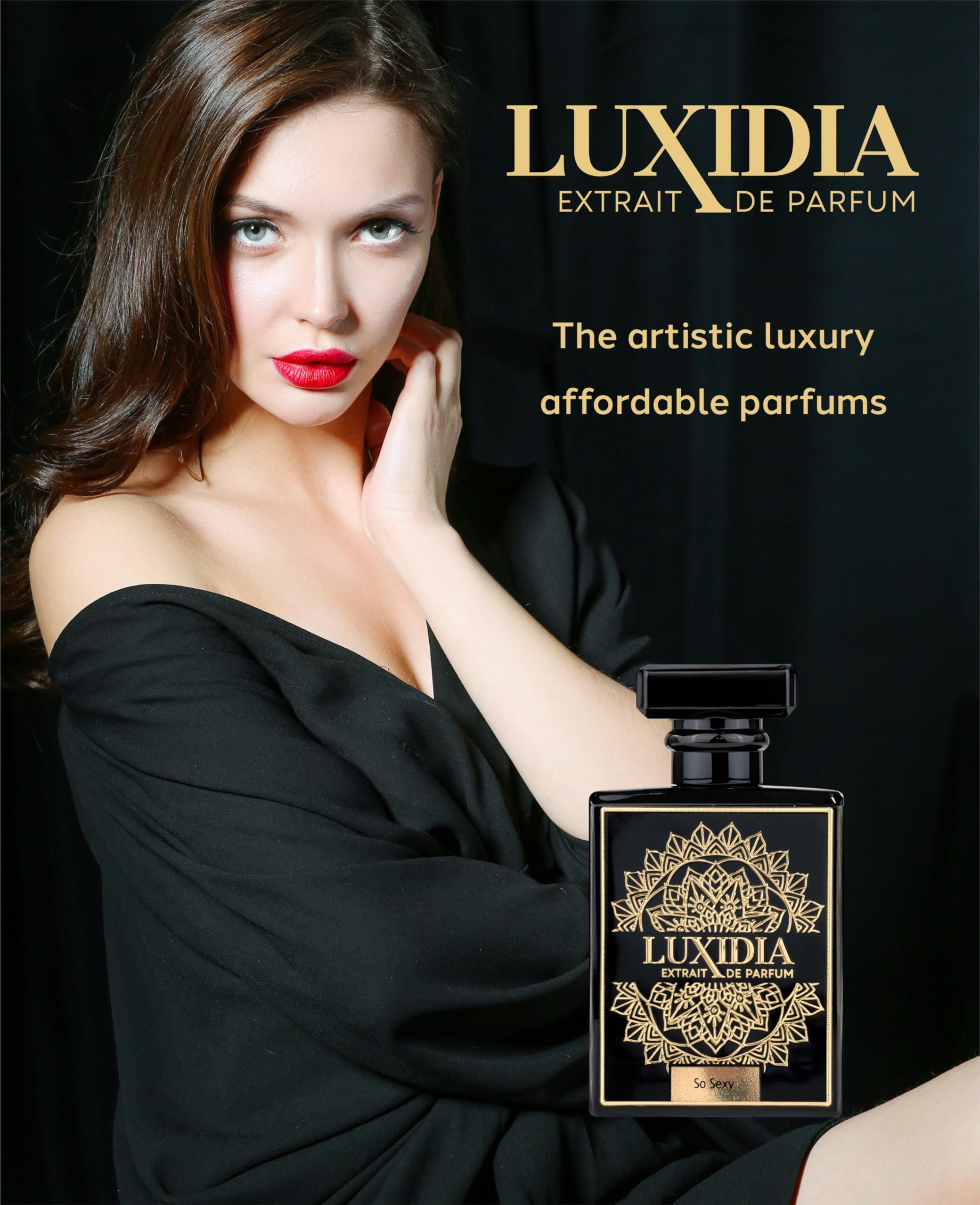 Luxidia Extrait de Parfum Profumo Artistico Unisex Made in Italy Madame Rose