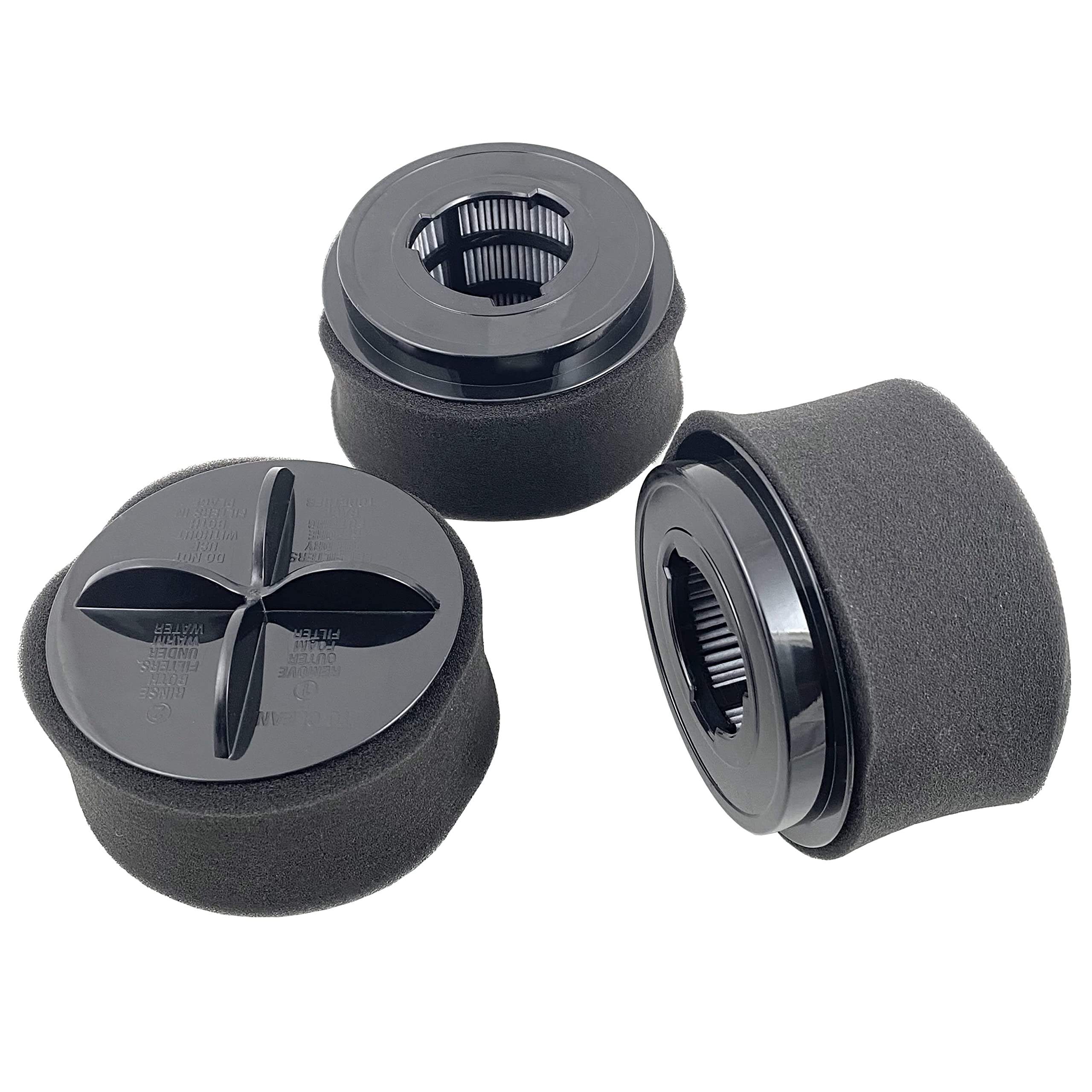 Filtros De Repuesto Compatibles Con Aspiradora Bissell Style 9 10 12 – Para Limpiador Bissell PowerForce Sin Bolsa – Repuesto De Pieza # 2031085ES, 203108532065, 2031183, 32064 Y 32065 (espuma Y