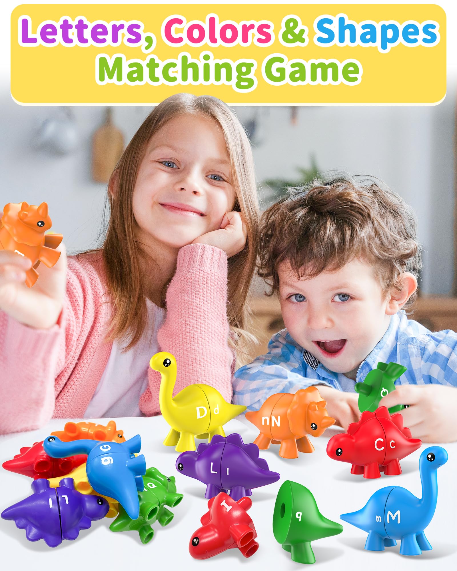 Dinosaur Alphabet Toys for Kids - Learn ABC! -2