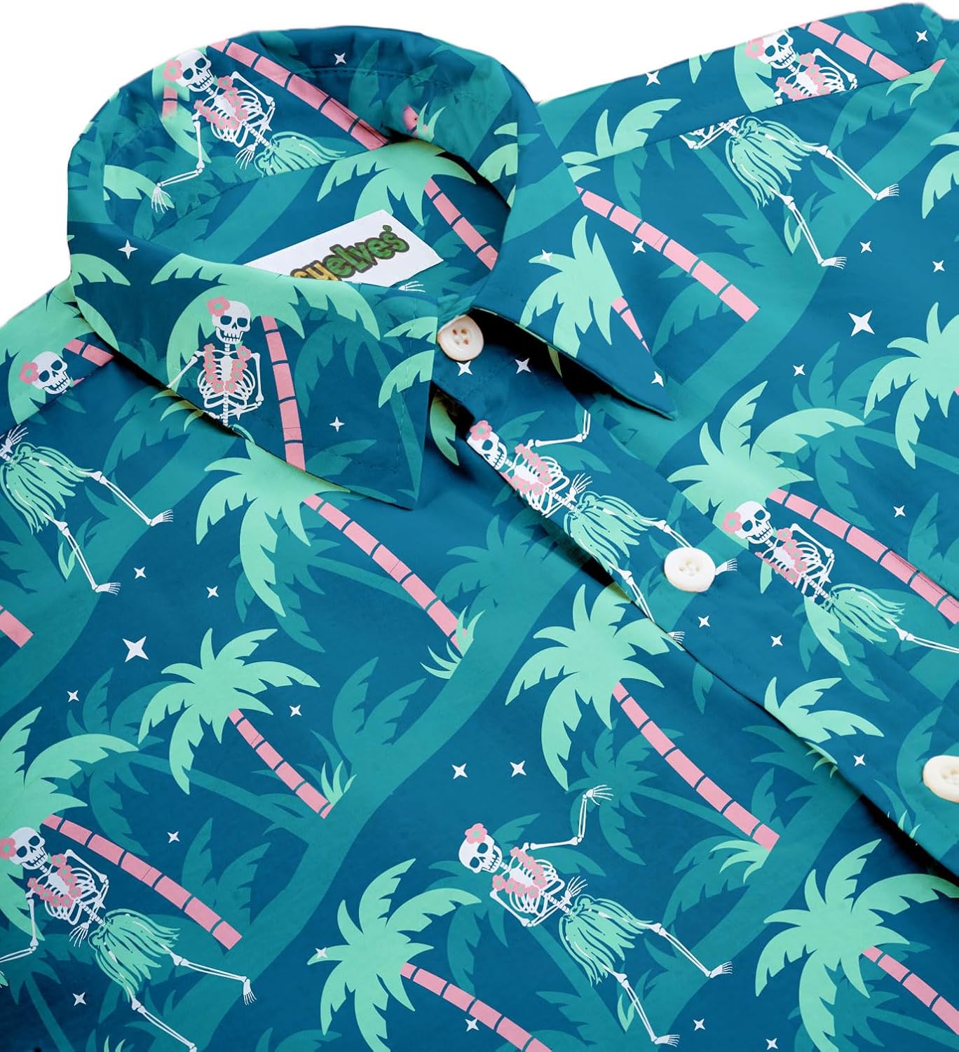 Tipsy Elves Hawaiian Shirts for Men - Casual Beach & Summer Party Shirts for Men - Stretch Fabric with Modern Fit