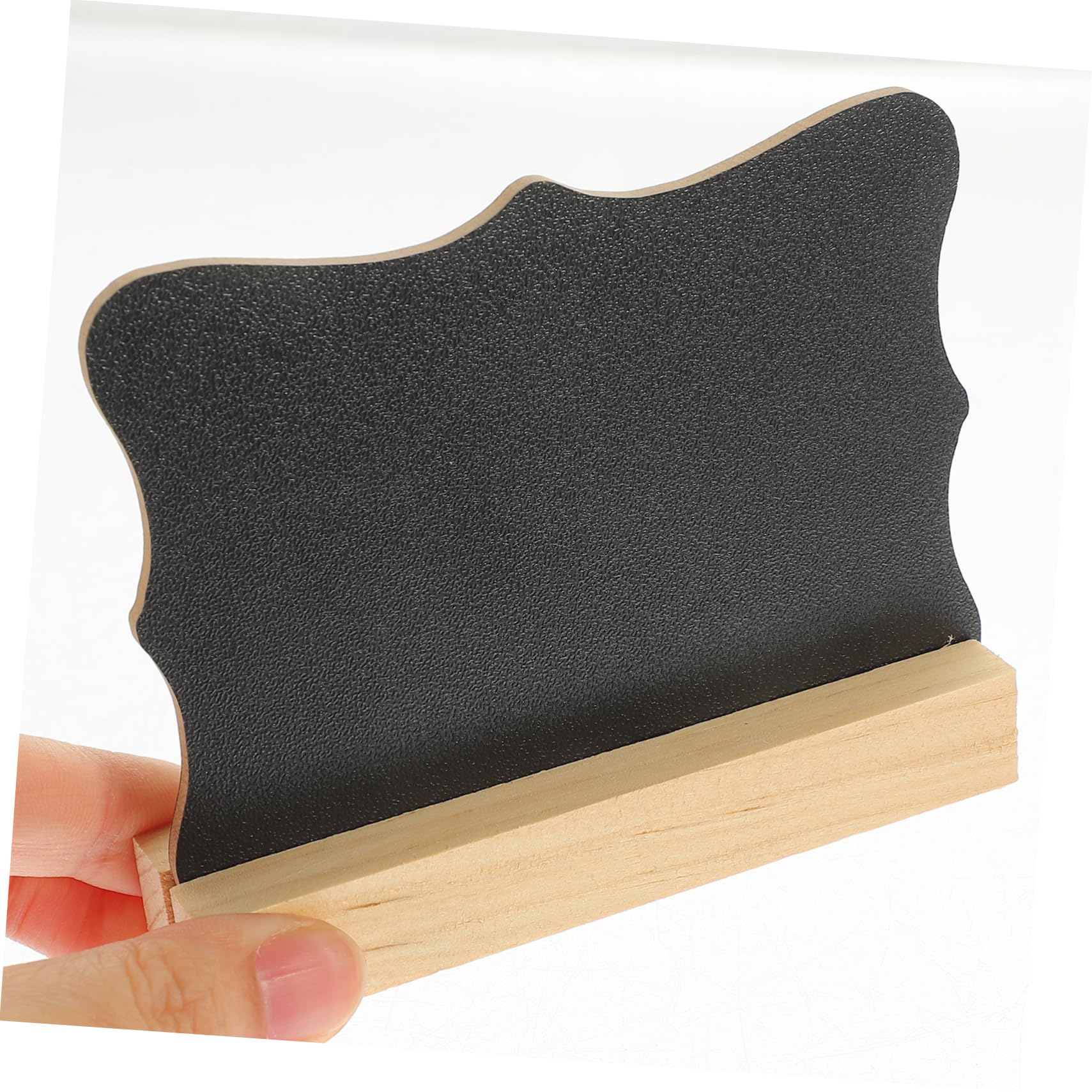 DOITOOL 5 Ensembles Mini Tableau Bois Double Face Ardoises Décoratives Pour Messages Et Étiquettes Alimentaires Accessoires De Fête Et Décoration De Table Pour Mariage Et 5 Pièces * 5