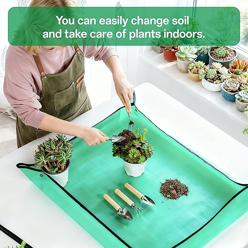 Miniatura 5 de Juego de 5 herramientas de jardín de acero de hierro lacado sólido verde reutilizable y duradero con pala, rastrillo, pala y tijeras de plantas de