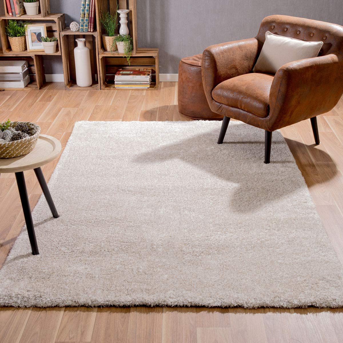 Sancarlos VARSOVIA Alfombra, Gris Claro, 140x200 cm