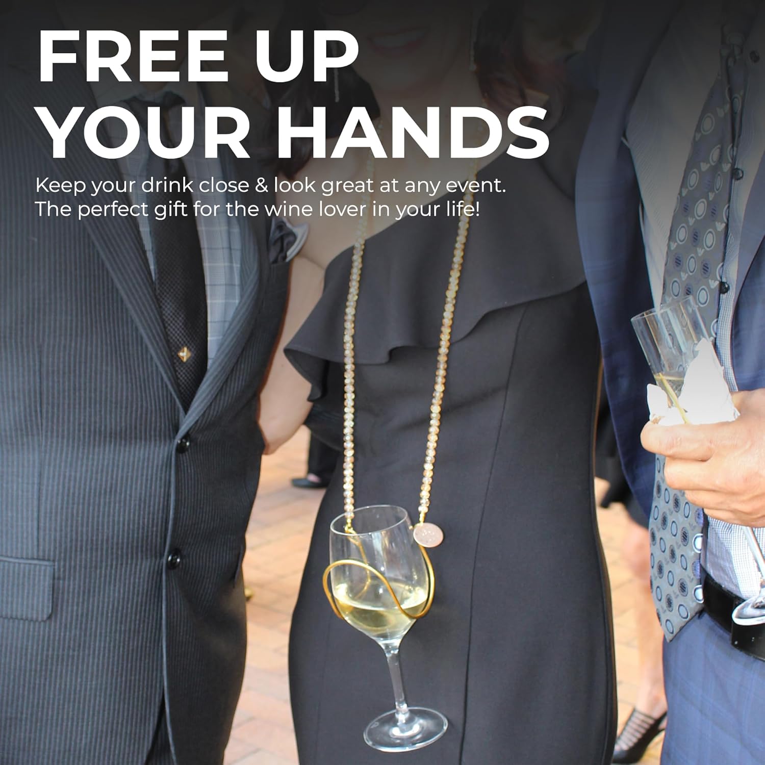 Crystal Beads - The elegant choice to enhance your wine festival, wine tasting, or any event or party experience!