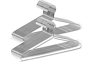 keetdy 50 Pack Metal Hangers - Your Wardrobe's New Bestie!
