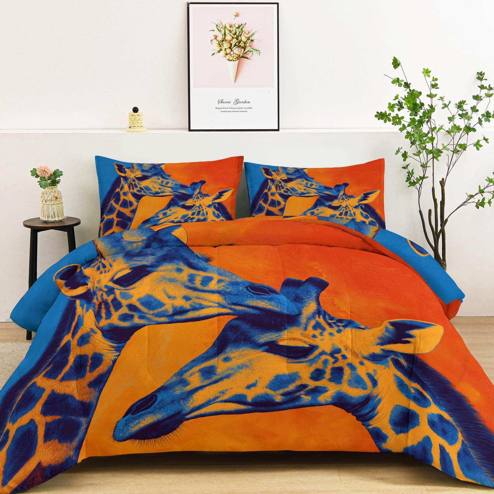 Couette 4 saisons 220x240 cm chaude en hiver et fraîche en été