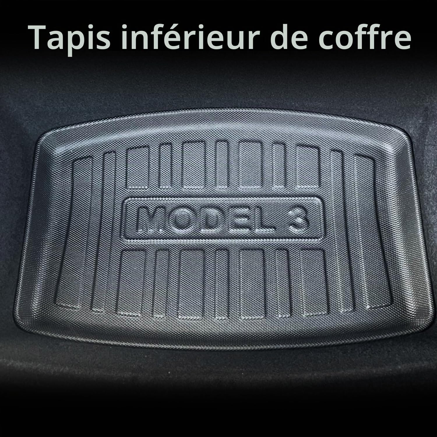 Arcoche Tapis De Coffre Arrière Et Avant pour Model 3 2024-2026 Highland