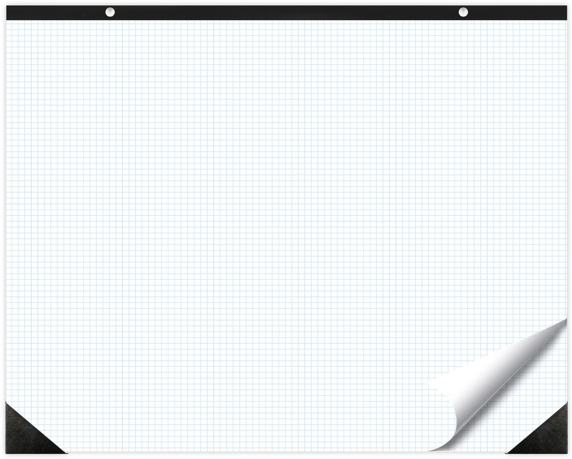 gisgfim Large Engineering Graph Paper 22x17 in Sturdy Graph Desk Pad 1/4 in Quad Grid Blueprint Paper Giant Drafting Pad Sketching Graph Paper for