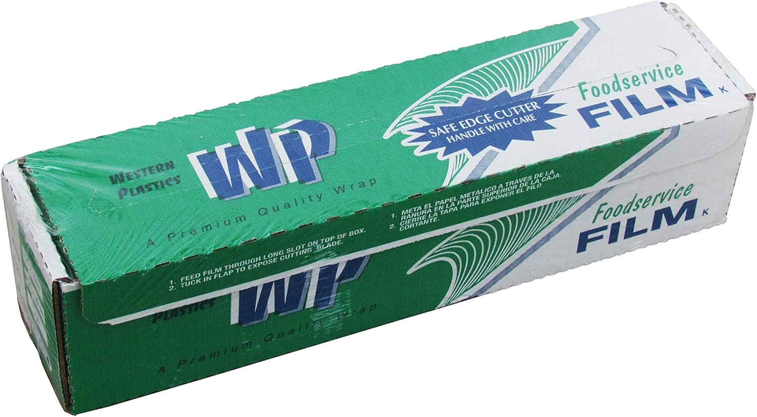 12" x 1000' Plastic Wrap Roll, Each