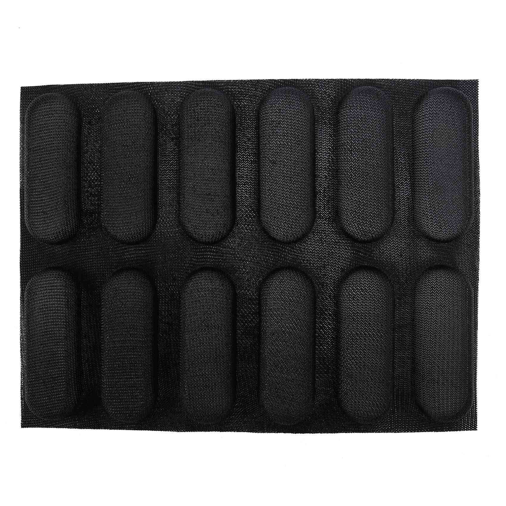 Padella Per Pane In Silicone Perforata - Stampi Per Hot Dog E Pane, Antiaderente - Foto 5