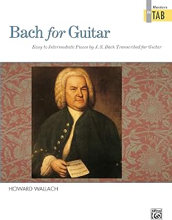 Bach for Guitar -- Masters in TAB