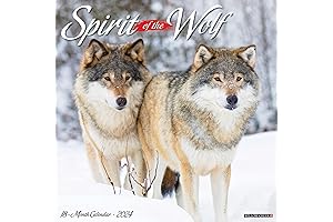 2024 Wolf Wall Calendar
