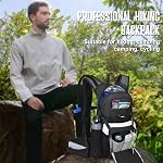 N NEVO RHINO Hydration Backpack, 18L Multipurpose Hiking Backpack with 3L Water Bladder, Water Backpack Insulated Hydration Pack Ideal for Hiking Cycling