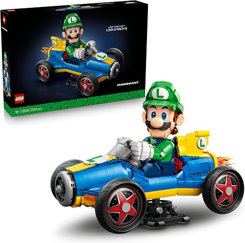 LEGO Mario Kart – Luigi & Mach 8 - Nintendo Character Dis…