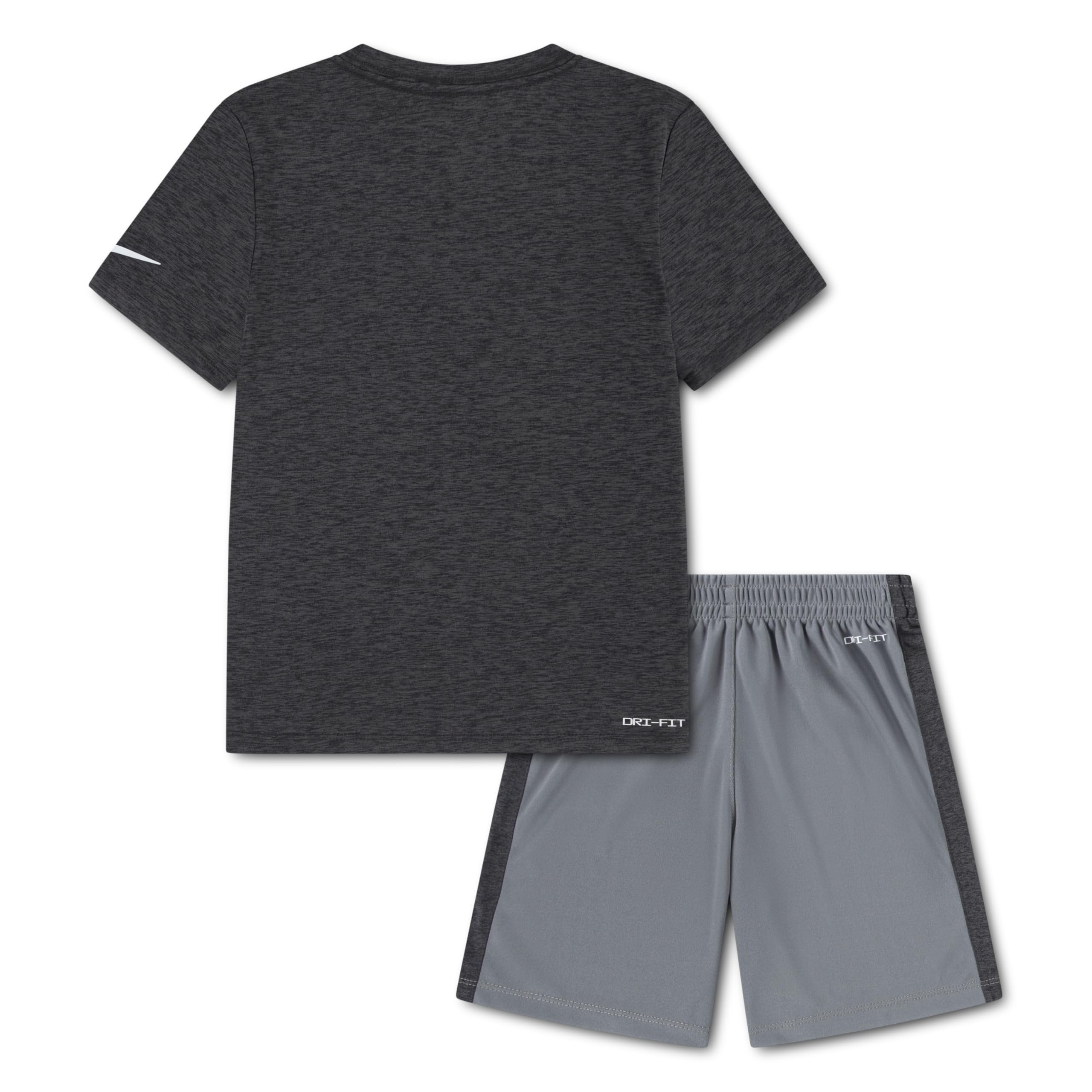 NIKE Baby - Jungen B Nk Dropset Ss Tee Short Set Blender