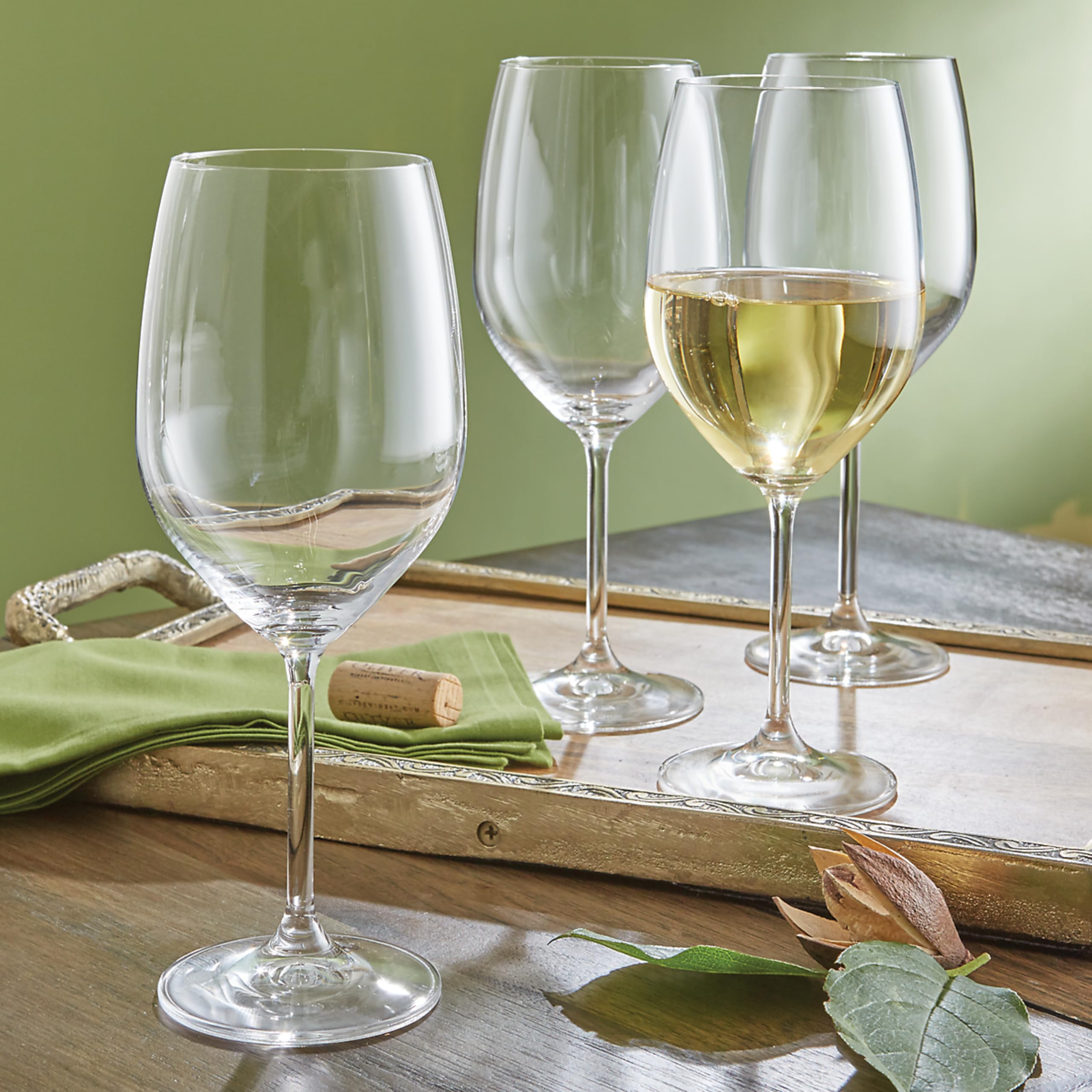 Lenox Toscana clásicos de Vino Blanco Cristal, Juego de 6